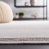 SAFAVIEH Area Rug 8×10 – Revive Collection – Large – Green, Solid Pattern, Non-Shedding & Easy Cleaning, Ideal for Living Room, Bedroom, Office, Dining Space (REV102Y)(Grey)