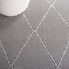 SAFAVIEH Area Rug 8×10 – Revive Collection – Large – Green, Trellis Pattern, Non-Shedding & Easy Cleaning, Ideal for Living Room, Bedroom, Office, Dining Space (REV104Y)(Grey)