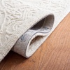 SAFAVIEH Area Rug 8×10 – Trace Collection – Large – Ivory, Handmade Wool, Ideal for Living Room, Bedroom, Office, Dining Space (TRC101C)(Ivory)