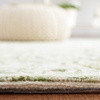 SAFAVIEH Area Rug 8×10 – Trace Collection – Large – Ivory, Handmade Wool, Ideal for Living Room, Bedroom, Office, Dining Space (TRC101C)(Ivory/Green)