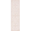 SAFAVIEH Area Rug 8×10 – Trace Collection – Large – Ivory, Handmade Wool, Ideal for Living Room, Bedroom, Office, Dining Space (TRC101C)(Ivory/Pink)