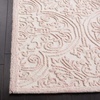SAFAVIEH Area Rug 8×10 – Trace Collection – Large – Ivory, Handmade Wool, Ideal for Living Room, Bedroom, Office, Dining Space (TRC101C)(Ivory/Pink)