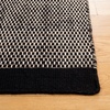 SAFAVIEH Area Rug 8×10 – Vermont Collection – Large – Ivory, Handmade Wool, Ideal for Living Room, Bedroom, Office, Dining Space (VRM807A)(Black)