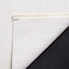 SAFAVIEH Area Rug 8×10 – Whisper Collection – Large – Ivory & Ivory, Stripe Design, Non-Shedding & Easy Cleaning, Ideal for Living Room, Bedroom, Office, Dining Space (WHS565A)(Ivory)