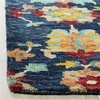 SAFAVIEH Aspen Collection 8′ x 10′ Navy/Red APN510N Handmade Boho Wool Area Rug(Navy/Red)
