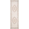 SAFAVIEH Aubusson Collection Area Rug – 6′ Square, Ivory & Pink, Handmade Traditional Wool, Ideal for High Traffic Areas in Living Room, Bedroom (AUB102A)(Ivory/Pink)