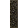 SAFAVIEH Lyndhurst Collection Area Rug – 8′ Round, Black, Traditional Floral Design, Non-Shedding & Easy Care, Ideal for High Traffic Areas in Living Room, Bedroom (LNH220A)(Black)