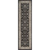 SAFAVIEH Lyndhurst Collection Area Rug – 8′ x 10′, Anthracite & Cream, Traditional Oriental Design, Non-Shedding & Easy Care, Ideal for High Traffic Areas in Living Room, Bedroom (LNH340D)(Anthracite/Cream)