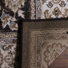 SAFAVIEH Lyndhurst Collection Area Rug – 8′ x 10′, Anthracite & Cream, Traditional Oriental Design, Non-Shedding & Easy Care, Ideal for High Traffic Areas in Living Room, Bedroom (LNH340D)(Anthracite/Cream)
