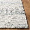 SAFAVIEH Metro Collection 8′ x 10′ NaturalIvory MET995A Handmade Premium Wool Living Room Dining Bedroom Area Rug(Dark Grey/Ivory)