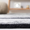 SAFAVIEH Metro Collection 8′ x 10′ NaturalIvory MET995A Handmade Premium Wool Living Room Dining Bedroom Area Rug(Ivory/Black)
