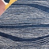 SAFAVIEH Metro Collection 8′ x 10′ NaturalIvory MET995A Handmade Premium Wool Living Room Dining Bedroom Area Rug(Navy/Ivory)