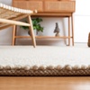 SAFAVIEH Natura Collection Area Rug – 8′ Square, Beige & Ivory, Handmade Wool Blend, Textured Design, Ideal for Living Room, Bedroom, Dining Space (NAT425B)(Beige/Ivory)