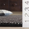SAFAVIEH Natura Collection Area Rug – 8′ Square, Beige & Ivory, Handmade Wool Blend, Textured Design, Ideal for Living Room, Bedroom, Dining Space (NAT425B)(Black/Grey)