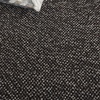 SAFAVIEH Natura Collection Area Rug – 8′ Square, Beige & Ivory, Handmade Wool Blend, Textured Design, Ideal for Living Room, Bedroom, Dining Space (NAT425B)(Black/Grey)