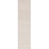 SAFAVIEH Natura Collection Area Rug – 8′ Square, Beige & Ivory, Handmade Wool Blend, Textured Design, Ideal for Living Room, Bedroom, Dining Space (NAT425B)(Grey/Ivory)