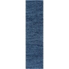 SAFAVIEH Natura Collection Area Rug – 8′ Square, Beige & Ivory, Handmade Wool Blend, Textured Design, Ideal for Living Room, Bedroom, Dining Space (NAT425B)(Navy/Blue)