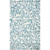SAFAVIEH South Hampton Collection 8′ x 10′ Beige SHA302B Handmade Botanical Wool Area Rug(Blue)