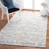 SAFAVIEH South Hampton Collection 8′ x 10′ Beige SHA302B Handmade Botanical Wool Area Rug(Purple/Blue)