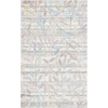 SAFAVIEH South Hampton Collection 8′ x 10′ Beige SHA302B Handmade Botanical Wool Area Rug(Purple/Blue)