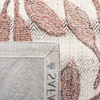 SAFAVIEH South Hampton Collection 8′ x 10′ Beige SHA302B Handmade Botanical Wool Area Rug(Rust/Ivory)