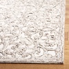 SAFAVIEH Trace Collection 8′ Round Brown/Ivory TRC103T Handmade Premium Wool Entryway Foyer Living Room Bedroom Kitchen Area Rug(Brown/Ivory)