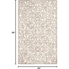 SAFAVIEH Trace Collection 8′ Round Brown/Ivory TRC103T Handmade Premium Wool Entryway Foyer Living Room Bedroom Kitchen Area Rug(Brown/Ivory)