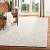 SAFAVIEH Trace Collection 8′ Round Brown/Ivory TRC103T Handmade Premium Wool Entryway Foyer Living Room Bedroom Kitchen Area Rug(Camel/Ivory)