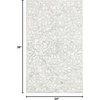 SAFAVIEH Trace Collection 8′ Round Brown/Ivory TRC103T Handmade Premium Wool Entryway Foyer Living Room Bedroom Kitchen Area Rug(Charcoal/Ivory)