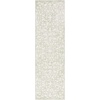 SAFAVIEH Trace Collection 8′ Round Brown/Ivory TRC103T Handmade Premium Wool Entryway Foyer Living Room Bedroom Kitchen Area Rug(Ivory/Green)