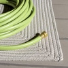 SAFAVIEH Washable Rug Outdoor Braided Collection – 5′ x 8′ Oval, Green, Handmade & Reversible, Non-Shedding & Easy to Clean, Ideal for Patio, Backyard, Mudroom (BRD315A)(Cream)