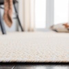 SAFAVIEH Washable Rug Outdoor Braided Collection – 5′ x 8′ Oval, Green, Handmade & Reversible, Non-Shedding & Easy to Clean, Ideal for Patio, Backyard, Mudroom (BRD315A)(Ivory/Beige)
