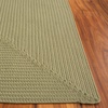 SAFAVIEH Washable Rug Outdoor Braided Collection – 5′ x 8′ Oval, Green, Handmade & Reversible, Non-Shedding & Easy to Clean, Ideal for Patio, Backyard, Mudroom (BRD315A)(Sage)