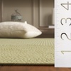 SAFAVIEH Washable Rug Outdoor Braided Collection – 5′ x 8′ Oval, Green, Handmade & Reversible, Non-Shedding & Easy to Clean, Ideal for Patio, Backyard, Mudroom (BRD315A)(Sage)