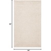 Safavieh Natura Collection Runner Rug – 2’3″ x 8′, Ivory, Handmade Wool, Ideal for High Traffic Areas in Living Room, Bedroom (NAT450A)(Ivory)