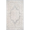 SAFAVIEH Area Rug 8×10 – Reflection Collection – Large – Cream & Ivory, Non-Shedding & Easy Cleaning, Ideal for Living Room, Bedroom, Dining Space (RFT664D)(Light Grey/Cream)