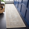 SAFAVIEH Area Rug 8×10 – Restoration Vintage Collection – Large – Beige & Sand, Handmade Wool & Viscose, Ideal for Living Room, Bedroom, Office, Dining Space (RVT703B)(Beige/Sand)