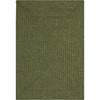 SAFAVIEH Washable Rug Outdoor Braided Collection – 5′ x 8′ Oval, Green, Handmade & Reversible, Non-Shedding & Easy to Clean, Ideal for Patio, Backyard, Mudroom (BRD315A)(Green)
