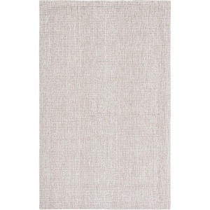 SAFAVIEH Area Rug 8×10 – Abstract Collection – Large – Light Grey & Ivory, Handmade Wool, Ideal for Living Room, Bedroom, Office, Dining Space (ABT468F)(Ivory/Grey)