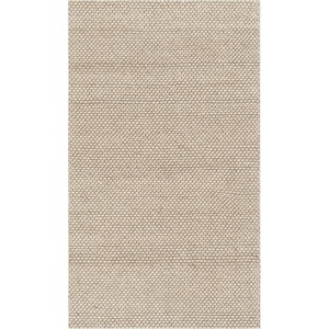 SAFAVIEH Area Rug 8×10 – Natura Collection – Large – Ivory, Handmade Wool, Ideal for Living Room, Bedroom, Dining Space (NAT801A)(Beige)
