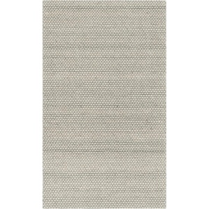 SAFAVIEH Area Rug 8×10 – Natura Collection – Large – Ivory, Handmade Wool, Ideal for Living Room, Bedroom, Dining Space (NAT801A)(Grey)