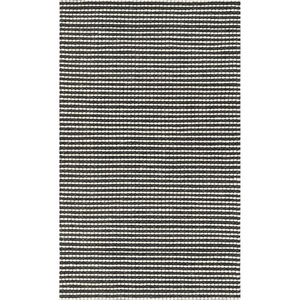 SAFAVIEH Area Rug 8×10 – Natura Collection – Large – Ivory, Handmade Wool, Ideal for Living Room, Bedroom, Dining Space (NAT801A)(Ivory/Black)