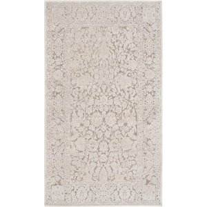 SAFAVIEH Area Rug 8×10 – Reflection Collection – Large – Cream & Ivory, Non-Shedding & Easy Cleaning, Ideal for Living Room, Bedroom, Dining Space (RFT667D)(Beige/Cream)