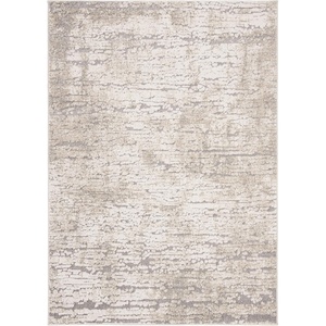 SAFAVIEH Area Rug 8×10 – Spirit Collection – Large – Taupe & Ivory, Modern Abstract Design, Non-Shedding & Easy Cleaning, Ideal for Living Room, Bedroom, Office, Dining Space (SPR126E)(Taupe/Ivory)