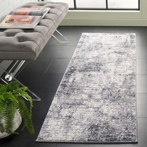 SAFAVIEH Area Rug 8×10 – Spirit Collection – Large – Taupe & Ivory, Modern Abstract Design, Non-Shedding & Easy Cleaning, Ideal for Living Room, Bedroom, Office, Dining Space (SPR126E)(Ivory/Grey)