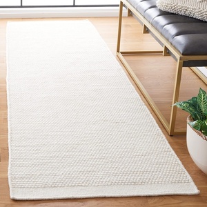 SAFAVIEH Area Rug 8×10 – Vermont Collection – Large – Ivory, Handmade Wool, Ideal for Living Room, Bedroom, Office, Dining Space (VRM807A)(Ivory)