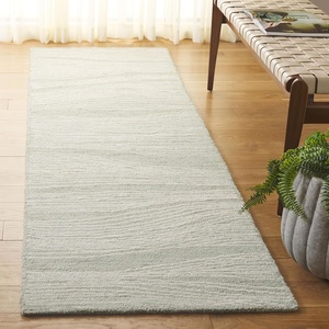 SAFAVIEH Metro Collection 8′ x 10′ NaturalIvory MET995A Handmade Premium Wool Living Room Dining Bedroom Area Rug(Sage/Ivory)