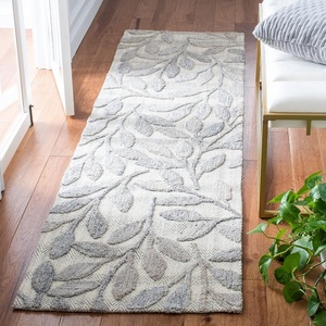 SAFAVIEH South Hampton Collection 8′ x 10′ Beige SHA302B Handmade Botanical Wool Area Rug(Beige)