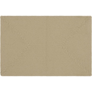 SAFAVIEH Washable Rug Outdoor Braided Collection – 5′ x 8′ Oval, Green, Handmade & Reversible, Non-Shedding & Easy to Clean, Ideal for Patio, Backyard, Mudroom (BRD315A)(Sage)