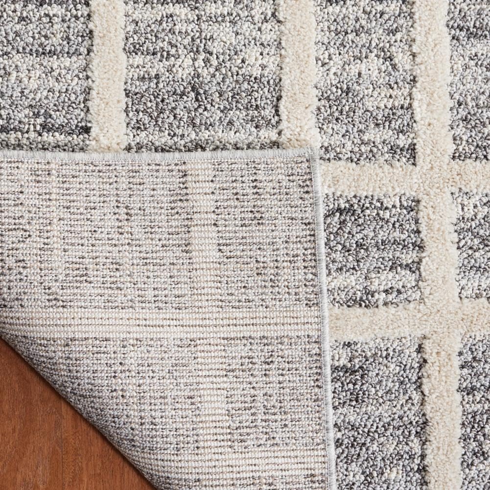 image:imageMartha Stewart x SAFAVIEH Area Rug Collection 8 x 10 Dark Grey amp Ivory NonShedding amp Easy Cleaning Ideal for Living Room Bedroom Office Dining Space MSR0755FDark GreyIvory